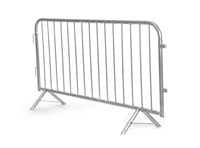 Barricades gonflables de paintball barrière de foule en aluminium