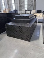 Meja Kerja Pengelasan Modular 3D Berkualitas Tinggi dengan Sistem Lubang 5 Sisi Presisi untuk Pengaturan Pengelasan Struktur Logam Besar
