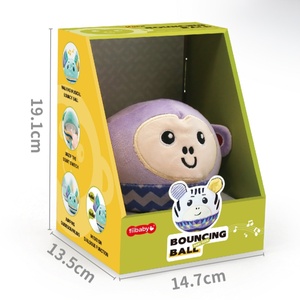 Juguete de Pelota Saltarina Electrónica con Música y Sonido, Pelota de Peluche Desmontable para Niños - Product Image 6