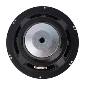 Hotsale 6.5 "80 Magnético 4 Euro 50W Prata Baixo PARTY WOOFER chifre alto-falante multimídia alto-falantes