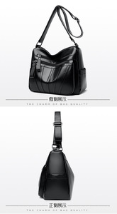 Fashion Shoulder Handbags Female Solid Casual <b>Tote</b> Purse Soft Leather Hand Bags Ladies Luxury New Design - Product Image 5