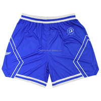Short de basketball à sublimation personnalisée Short de basketball d'entraînement pour hommes Short de basketball vierge à rayures pour la course à pied