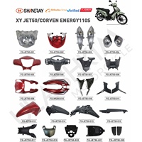 Pièces ABS pour moto Shineray XY JET50 CORVEN ENERGY110S XY200GY-6I pour SYM FIDDLEII ORBIT50 SR150, pièces en plastique de carénage