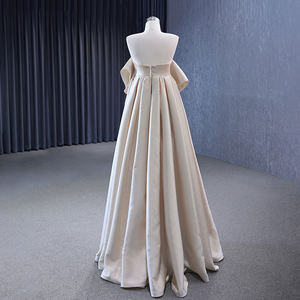 ชุดเดรสสำหรับผู้หญิง, เดรสแขนกุดเข้ารูปผูกโบว์เรียบง่ายขนาดพลัสไซส์231060จาก Jancember - Product Image 5