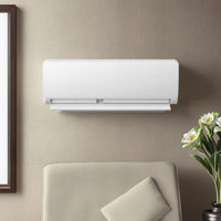 AC Split Type Elektrik Dinding dengan Steker EU/US, R410A, Unit Indoor Inverter, Pemanas & Pendingin Ruangan Variabel, Bekas