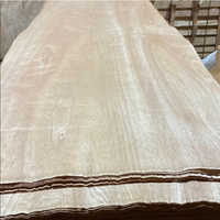 Placage de bois naturel d'okoumé du Gabon pour des placages de décoration d'intérieur d'hôtel