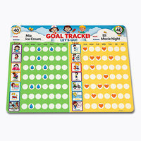 Tableau de motivation Montessori magnétique pour enfants : Suivi des bonnes habitudes et des comportements, récompenses pour enfants