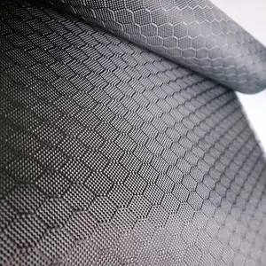 Mooi Oppervlak Wesp Hexagon 3K Honingraat Carbon Fiber Stof