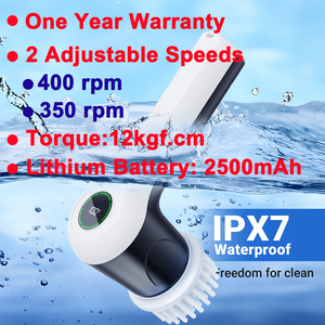 Điện quay Scrubber nhà bếp làm sạch bàn chải món ăn Cleaner cầm tay rửa chén phòng tắm điện quay Scrubber có thu phí - Product Image 2