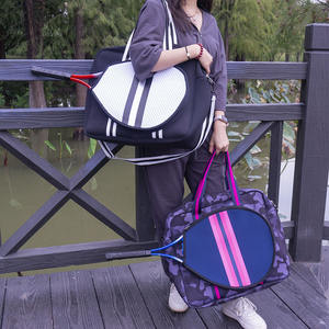 Raquette de tennis en néoprène pour femmes, <span class=keywords><strong>sac</strong></span> à <span class=keywords><strong>main</strong></span> de plage, <span class=keywords><strong>sac</strong></span> de messager élégant, nouvel arrivage - Product Image 4