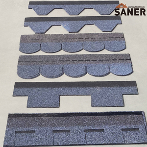 Bardeaux de toiture en asphalte multicouches de style industriel moderne, enduits de <span class=keywords><strong>goudron</strong></span>, pour villas et usage extérieur – Durables et imperméables - Product Image 4