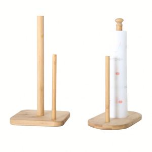 Factory Supply Wood Toilet <b>Paper</b> Roll <b>Holder</b> Two Roll Multi-Roll <b>Paper</b> <b>Holder</b> Napkin <b>Holder</b> for Table Tissue <b>Paper</b> - Product Image 5