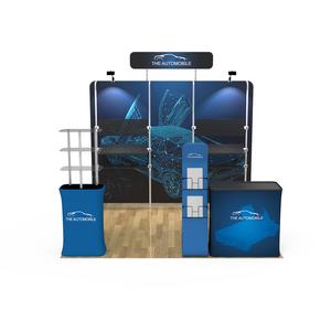 10*10 étagères de stand de salon d'exposition avec logo personnalisé - Product Image 1