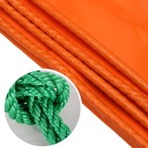 Bâche de protection solaire imperméable en PVC 500 GSM orange 3x3m pour <span class=keywords><strong>pergola</strong></span>, auvent, camion, bâche de protection pour bannière - Product Image 3