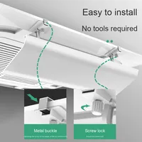 Deflector de viento de máquina de techo de parabrisas de aire acondicionado central para piezas de aire acondicionado de bloque de soplado directo