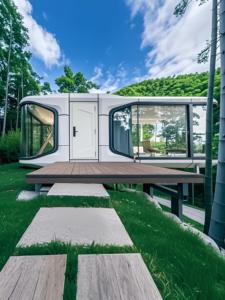 Modular prefab viên nang Pod với hệ thống thông minh và nội thất nhà bếp cho du lịch công viên chỗ ở - Product Image 6