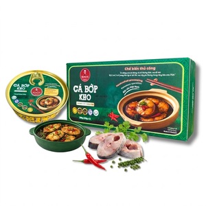 ปลาคอบิอาปรุงรสแบบเวียดนาม 500 กรัม อาหารทะเลกระป๋องพร้อมรับประทาน ปลาตุ๋นสูตรดั้งเดิม ขายส่งส่งออก - Product Image 1