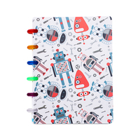 Cahier de planificateur animal mignon imprimé de dessin animé drôle Kawaii personnalisé pour étudiants agenda planificateur cahier d'écriture