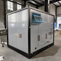 Toilettes portables de luxe conformes ADA, structure en acier, sanitaires mobiles, conteneurs chimiques, maisons préfabriquées