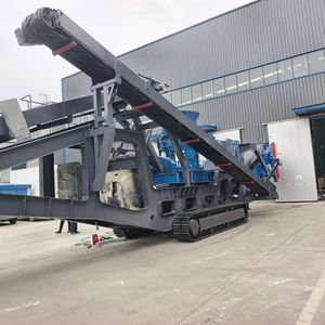 Station de concassage mobile de type chenille avec concasseur à cône Hp300 produit 250-300 de l'équipement de concassage - Product Image 4