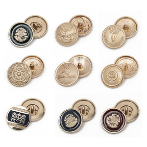 Fashion Metal Shank <b>Buttons</b> Eco-Friendly Craft Square Rectangle Custom Metal Material Trendy Fittings For Daily - Product Image 5