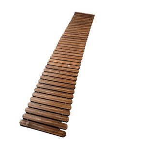 Camino de jardín de madera de 12 pulgadas o más, resistente al agua, camino decorativo para exteriores, estilo moderno y sencillo - Product Image 1