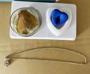 ชุดสร้อยคอไข่มุกเลิฟวิช พร้อมจี้ไข่มุกเลี้ยงในน้ำเค็ม  พร้อมสร้อยสแตนเลส - Product Image 2