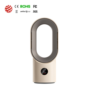 Ventilador de escritorio sin aspas para el hogar, purificador de mesa, refrigeración vertical, ventilador de seguridad para bebés, ventilador de aire acondicionado - Product Image 1
