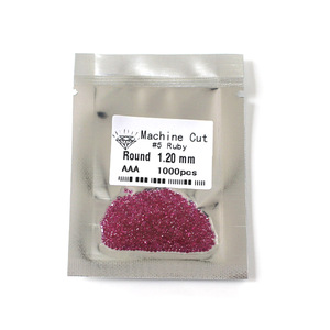 Cơ khí cắt màu xanh lá cây Nano Đỏ <span class=keywords><strong>Ruby</strong></span> Corundum màu xanh Spinel Cubic Zirconia Loose đá quý - Product Image 1