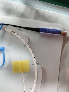 Produk baru SMA905 600um Evlt Evla serat kerucut Radial optik bedah dengan penanda garis hitam 3M endoskopi varises - Product Image 4