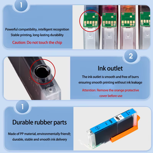 Cartucho de Tinta Compatible PGI-480 CLI-481 de 6 Colores para Impresoras Canon PIXMA TS8140 TS9140 TS9540 TS9541C (RU/<span class=keywords><strong>ME</strong></span>/Sudáfrica) - Product Image 6