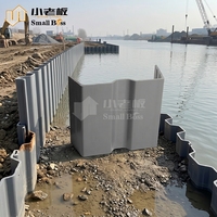 Fournisseur direct d'usine de palplanches en vinyle de type U et Z, palplanches en PVC pour les projets d'ingénierie civile et hydraulique