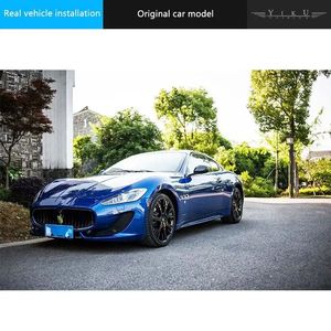 Faldones laterales de fibra de carbono para parachoques delantero y trasero, alerón inferior adecuado para <span class=keywords><strong>modelos</strong></span> <span class=keywords><strong>deportivos</strong></span> modificados <span class=keywords><strong>Maserati</strong></span> GT GTC 08-18 - Product Image 4