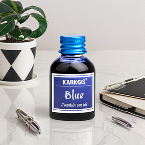 Stylo plume Ocbestjet de qualité supérieure, 10 couleurs, pour étudiants, encre non carbone en flacon - Product Image 2