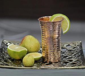 Taza y vaso de cobre brillante martillado personalizado para decoración de utensilios de cocina y accesorios de bar a precio minorista al por mayor - Product Image 2