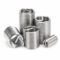 Stainless Steel Wire Thread Inserts Helical Screw Thread Inserts for Metal Thread Repair Hardware Supply