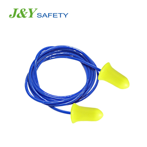 Bouchons d'oreilles de protection jetables en mousse PU souple avec cordon en PVC - Product Image 4