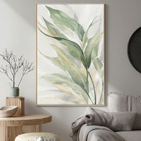 Salon hôtel décoration mur Art plante verte nature morte impression mur photo toile peinture fleur peinture murale