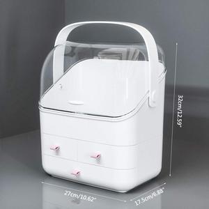 Organizador de Cosméticos con Cajones y Asa Portátil, Exhibidor de <span class=keywords><strong>Maquillaje</strong></span> <span class=keywords><strong>para</strong></span> Regalo, Éxito de Ventas en <span class=keywords><strong>Amazon</strong></span> - Product Image 6