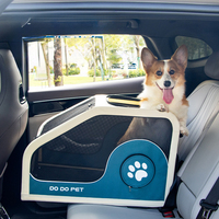 Nouvelle boîte de barre de traction pour animaux de compagnie chien chariot pour animaux de compagnie grande capacité chat bagages pliant voiture Cage