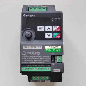 Série SHIHLIN SL3 - Convertisseur de fréquence miniature et simple de type économique SL3-021-2.2K monophasé 220V/2.2KW. - Product Image 1