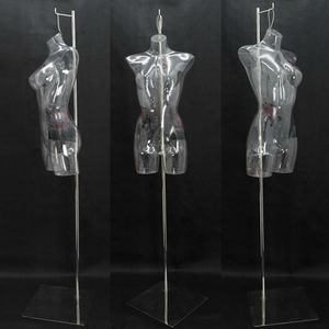 Модная модель-манекен, пластиковая прозрачная верхняя форма, нижнее белье, мужской бюст, манекен, торс для нижнего белья, одежда - Product Image 5