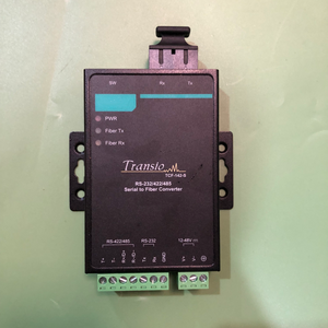 Convertisseur de média série vers fibre Mo&xa TCF-142-S-SC-T V3.3.2 12-48VDC, transceiver fibre optique industriel isolé sur rail DIN - Product Image 2