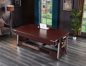 2025 populaire 4 en 1 multi-jeux <span class=keywords><strong>billard</strong></span> Table de <span class=keywords><strong>billard</strong></span> <span class=keywords><strong>Air</strong></span> Hockey Table de tennis et dessus de salle à manger - Product Image 3