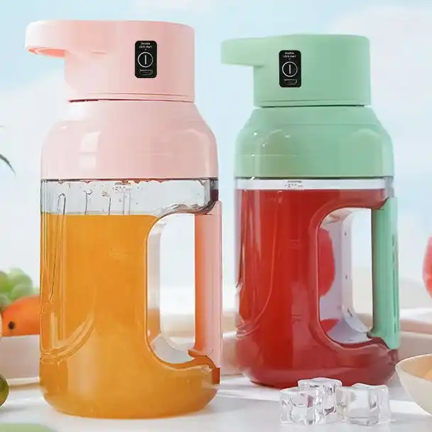 High Speed Blender Cup Electric Juicer Portable Blender Mixer, Mini Fresh  Juice Mixer Bottle, 1500 Ml, USB Charging - China Juicer and Home Appliance  price