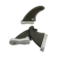 Ailerons de surf UPSURF FCS2 en fibre de verre alvéolée, prix usine, ensemble de trois ailerons G3/G5/G7 pour planches de surf