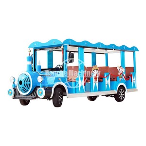 2025 nuevo diseño autobús turístico batería autobuses eléctricos de pasajeros Mini autobús automático para negocios - Product Image 3