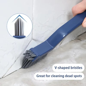 Cepillo de Limpieza Eficaz para Esquinas y Huecos - Cepillo Multiusos 2 en 1 para Limpiar Azulejos de Baño y Pisos - Product Image 1