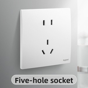 Interrupteur de climatisation multi-contrôle USB pour panneau NIO, en céramique blanche, 86 mat, <span class=keywords><strong>16A</strong></span> 220V - Product Image 1