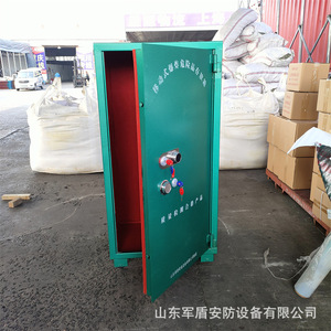 Explosion Proof Storage <b>Cabinet</b> Steel <b>Lockable</b> Orange Powder Coated For Fireworks And Explosives Warehouse Use - Product Image 5
